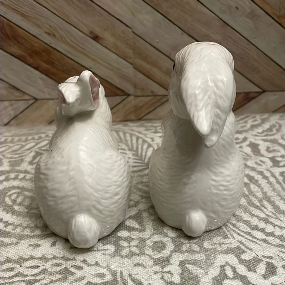 Pier 1 Imports Bunny‎ Rabbit Salt and Pepper Shakers